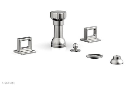 Phylrich - Mix 4 Hole Bidet Set - Ring Handles
