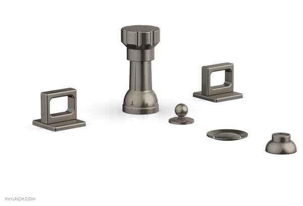 Phylrich - Mix 4 Hole Bidet Set - Ring Handles