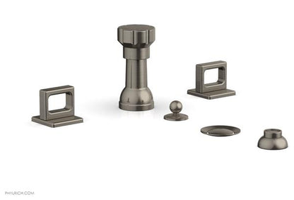 Phylrich - Mix 4 Hole Bidet Set - Ring Handles