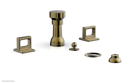 Phylrich - Mix 4 Hole Bidet Set - Ring Handles