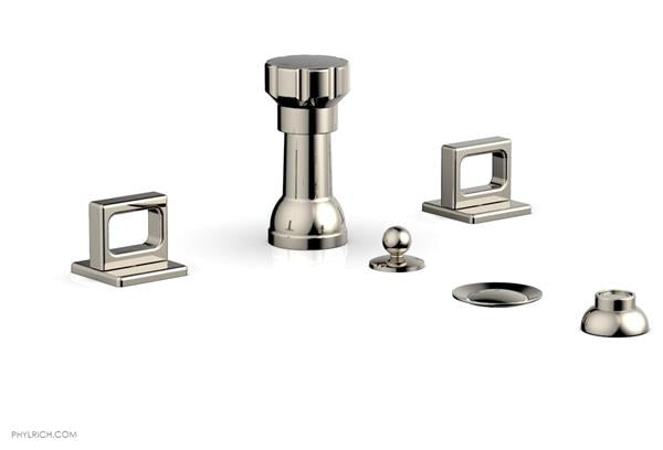 Phylrich - Mix 4 Hole Bidet Set - Ring Handles