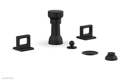 Phylrich - Mix 4 Hole Bidet Set - Ring Handles
