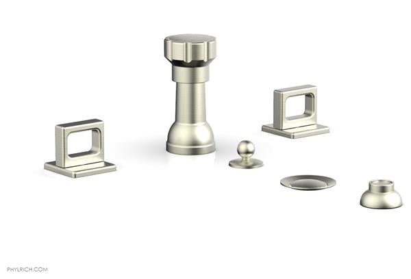 Phylrich - Mix 4 Hole Bidet Set - Ring Handles