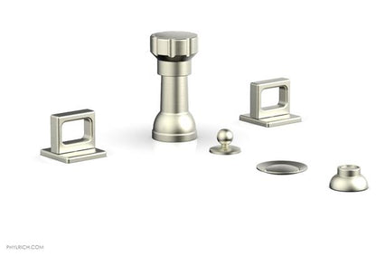 Phylrich - Mix 4 Hole Bidet Set - Ring Handles
