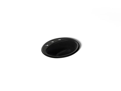 Kohler - Farmington 19-1/4 Inch Oval Drop-In Bathroom Sink - 8Cc Holes