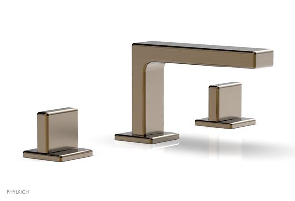 Phylrich - Mix Widespread Faucet Low Spout - Blade Handles