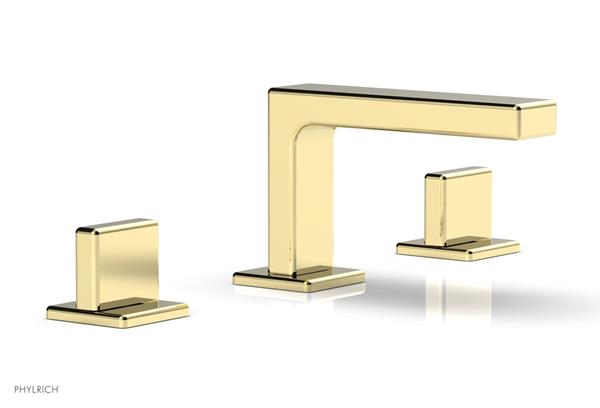 Phylrich - Mix Widespread Faucet Low Spout - Blade Handles