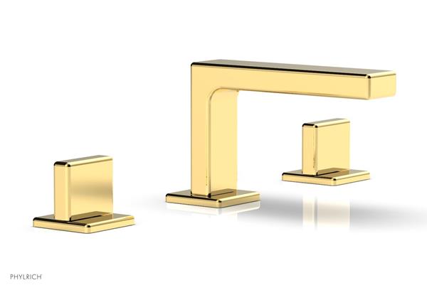 Phylrich - Mix Widespread Faucet Low Spout - Blade Handles