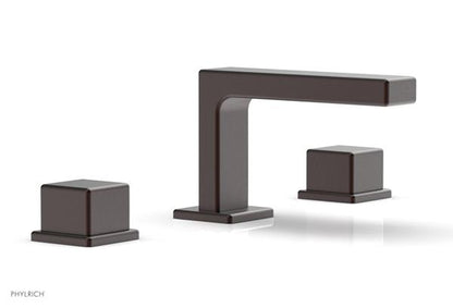 Phylrich - Mix Widespread Faucet Low Spout - Cube Handles