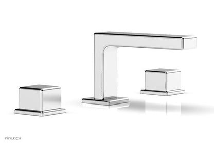 Phylrich - Mix Widespread Faucet Low Spout - Cube Handles