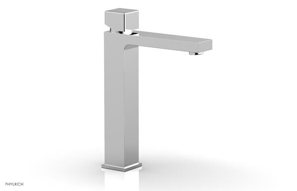 Phylrich - Mix Tall Single Hole Lavatory - Cube Handle