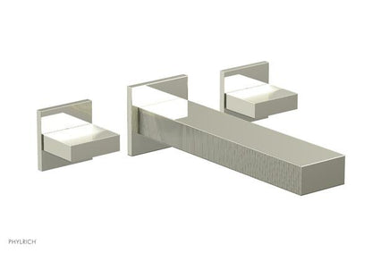 Phylrich - Stria Wall Lavatory Set - Blade Handle