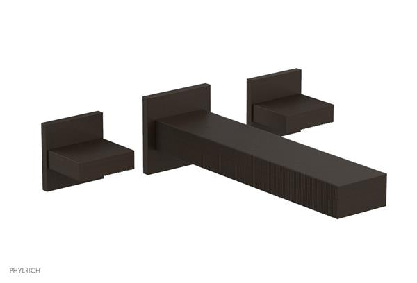 Phylrich - Stria Wall Lavatory Set - Blade Handle