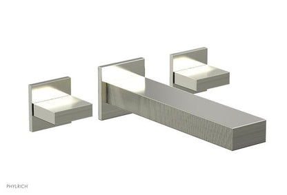 Phylrich - Stria Wall Lavatory Set - Blade Handle