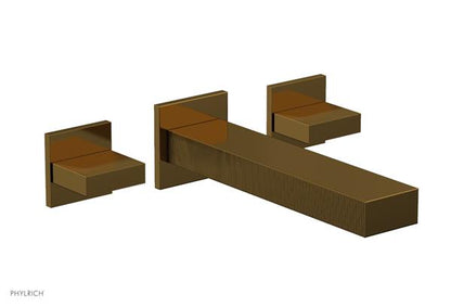 Phylrich - Stria Wall Lavatory Set - Blade Handle