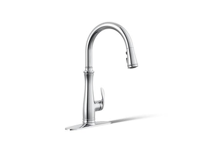 Kohler - Bellera Touchless Pull-Down Kitchen Sink Faucet With Three-Function Sprayhead