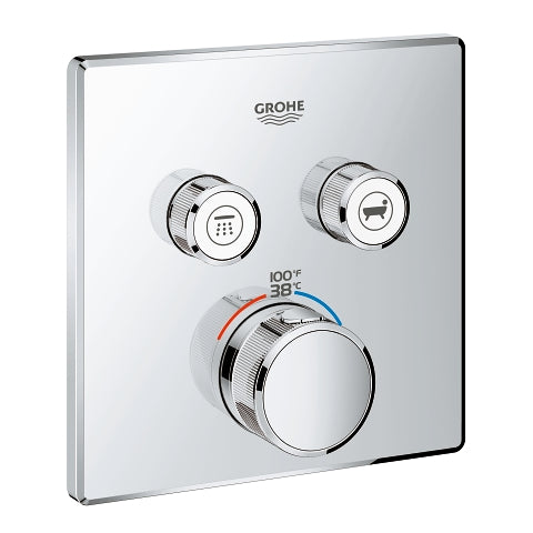 Grohe - Dual Function Thermostatic Valve Trim