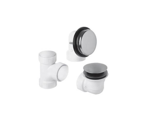 Mountain Plumbing - PVC Plumber's Half Kit with EZ Click™ Trim (Designer Face Plate)
