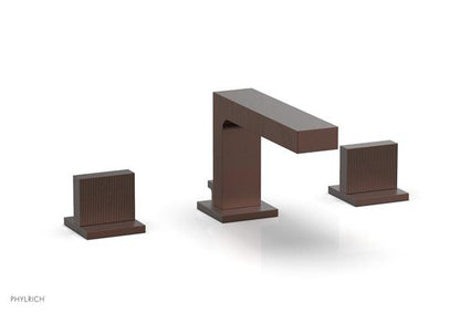Phylrich - Stria Widespread Faucet Low Spout - Blade Handles