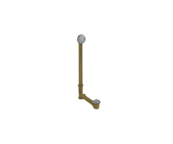 Mountain Plumbing - Economy Lift & Turn Style Bath Waste & Overflow Drain (Brass Body) - For Center Drain Tubs