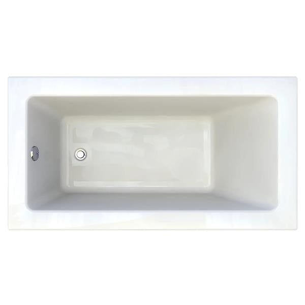 Maidstone - Ferren Drop-In Soaking Bathtub with Zero Edge