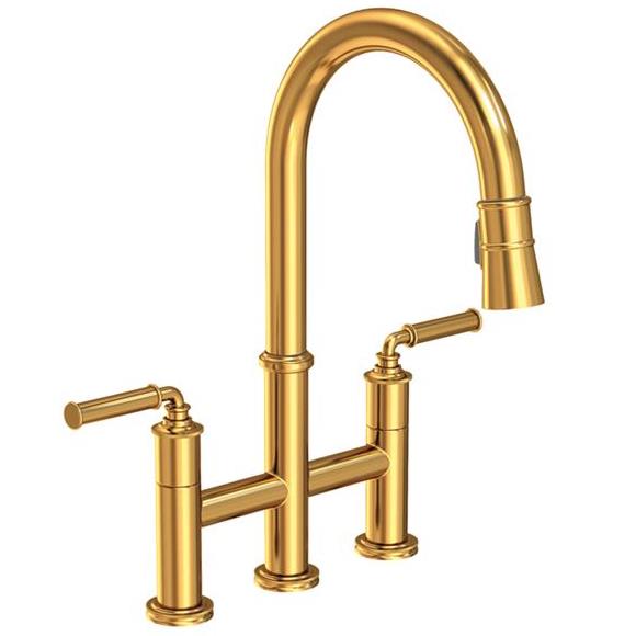 Newport Brass - Taft Kitchen Kitchen Bridge Pull-Down Faucet