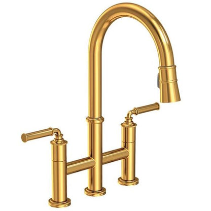 Newport Brass - Taft Kitchen Kitchen Bridge Pull-Down Faucet