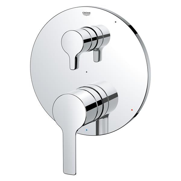 Grohe - Lineare Pressure Balance Valve Trim With 2-Way Diverter With Cartridge