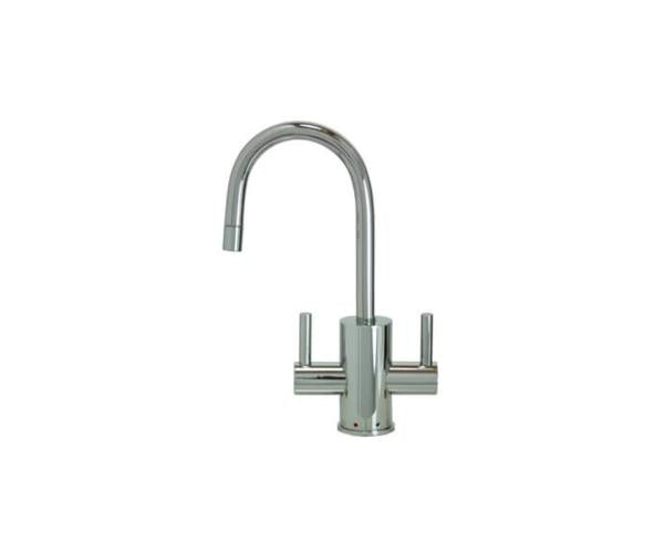 Mountain Plumbing - Hot & Cold Water Faucet with Contemporary Round Body & Handles