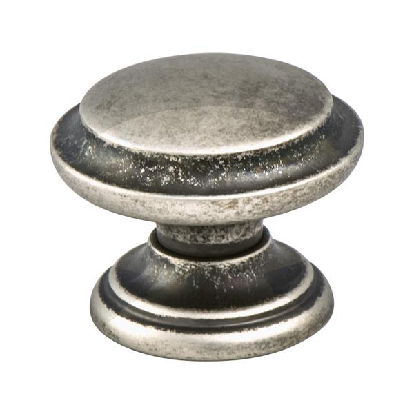 Berenson - Euro Rustica Rustic Nickel Ringed Knob