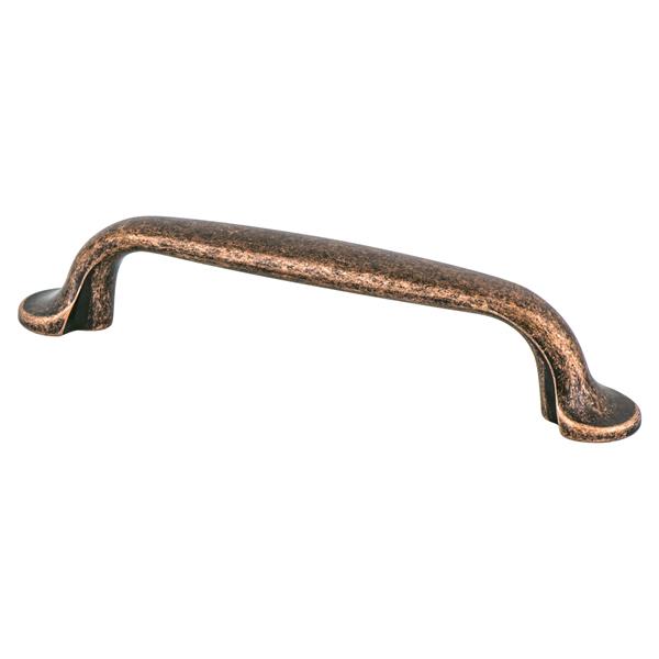 Berenson - Euro Rustica 96mm CC Rustic Copper Flat Pull