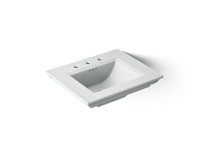 Kohler - Memoirs Stately 25 Inch Pedestal/Console Table Bathroom Sink - 8Cc Holes
