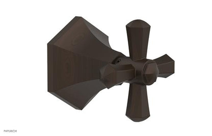 Phylrich - Le Verre & La Crosse Volume Control/Diverter Trim - Cross Handle