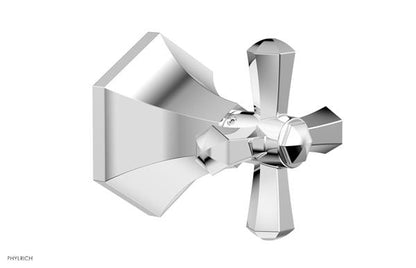 Phylrich - Le Verre & La Crosse Volume Control/Diverter Trim - Cross Handle