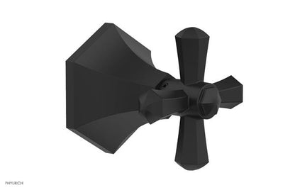 Phylrich - Le Verre & La Crosse Volume Control/Diverter Trim - Cross Handle