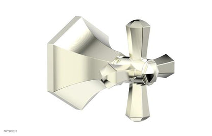 Phylrich - Le Verre & La Crosse Volume Control/Diverter Trim - Cross Handle