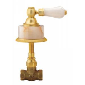 Phylrich - Regent 1/2 Inch Volume Control, Pink Onyx Handle - Trim