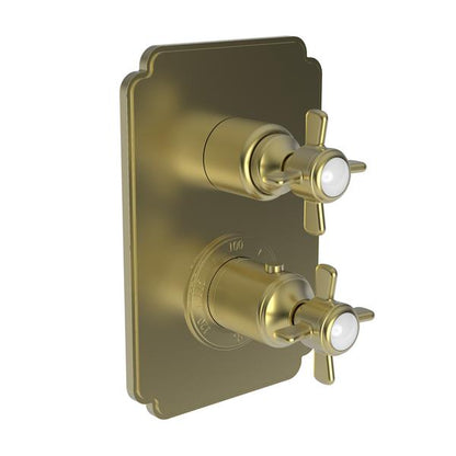 Newport Brass - Fairfield 1/2 Inch Square Thermostatic Trim Plate with Handle