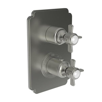 Newport Brass - 1/2 Inch Square Thermostatic Trim Plate With Handle