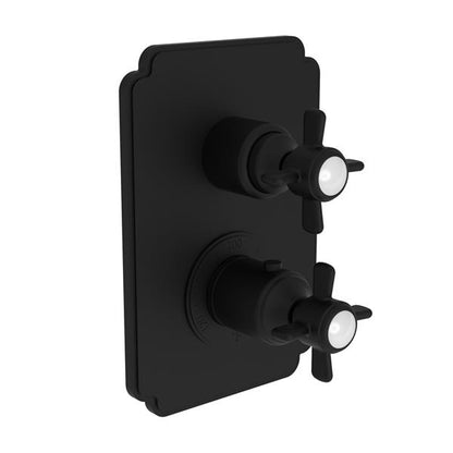 Newport Brass - 1/2 Inch Square Thermostatic Trim Plate With Handle