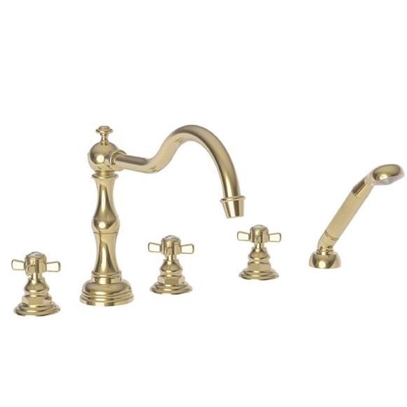 Newport Brass - Fairfield Roman Tub Faucet with Hand Shower