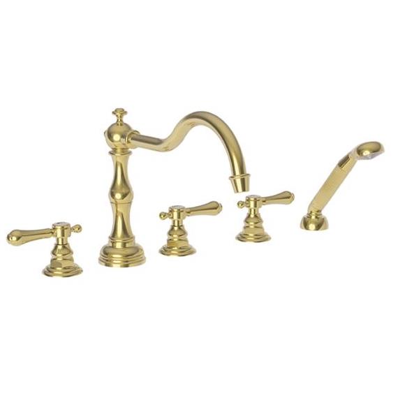 Newport Brass - Chesterfield Roman Tub Faucet with Hand Shower