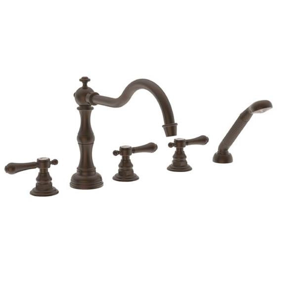 Newport Brass - Chesterfield Roman Tub Faucet with Hand Shower