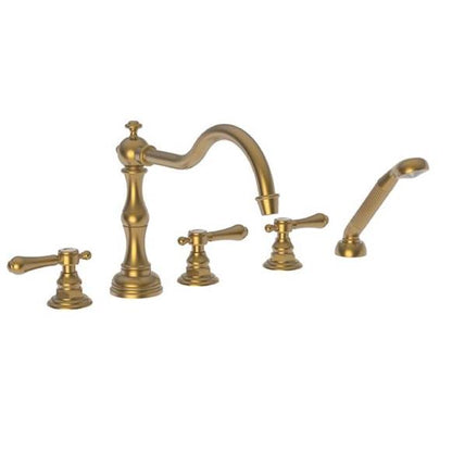 Newport Brass - Chesterfield Roman Tub Faucet with Hand Shower
