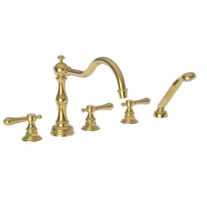 Newport Brass - Chesterfield Roman Tub Faucet with Hand Shower