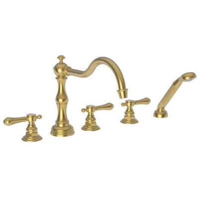 Newport Brass - Chesterfield Roman Tub Faucet with Hand Shower