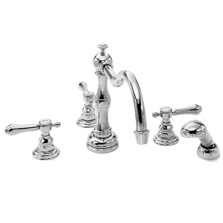 Newport Brass - Roman Tub Faucet With Hand Shower