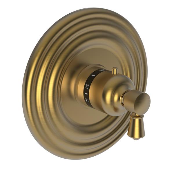 Newport Brass - Metropole 3/4 Inch Round Thermostatic Trim Plate with Handle