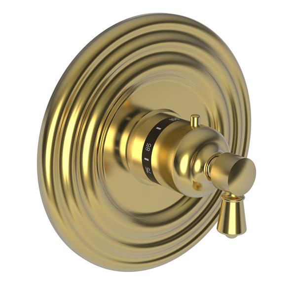 Newport Brass - Metropole 3/4 Inch Round Thermostatic Trim Plate with Handle