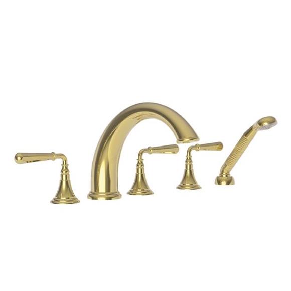 Newport Brass - Bevelle Roman Tub Faucet with Hand Shower